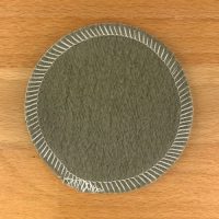 LanaLuna wasbare wattenschijfjes legergroen