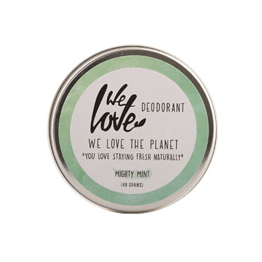 Natuurlijke deodorant we love the planet mighty mint