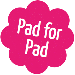 Ecofemme pad-for-pad logo