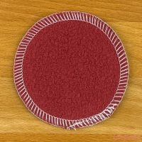 LanaLuna wasbaar wattenschijfje hibiscus roze