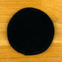 LanaLuna wasbaar wattenschijfje zwart