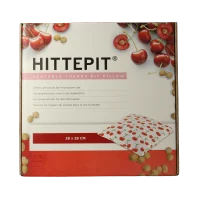 Hittepit warmtekussen vierkant red cherry