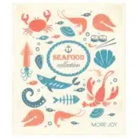 More Joy zweeds vaatdoekje sea food
