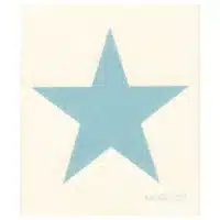 More Joy zweeds vaatdoekje blue star