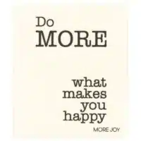 More Joy zweeds vaatdoekje do more what makes you happy