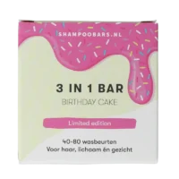 shampoobar 3 in 1 bar birthday cake