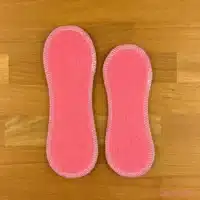 LanaLuna wasbaar inlegkruisje zonder vleugels kleur roos