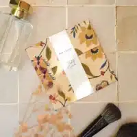 alice&jeanne kleine wetbag zalm met bloemen
