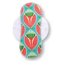 Racman wasbaar inlegkruisje retro turquoise