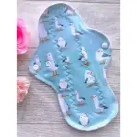 KKfabricsandcreations wasbaar maandverband meeuwen