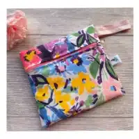 KKfabrics wetbag klein met bloemen print