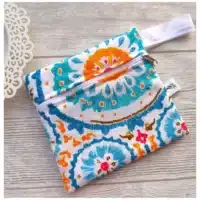 KKfabrics wetbag klein met tie-dye print