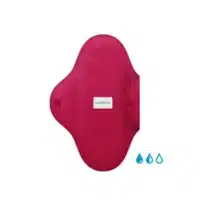 Ladypad badstof wasbaar inlegkruisje gekleurd - Afbeelding 3
