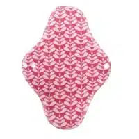 Breberky wasbaar maandverband XL roze bloemen